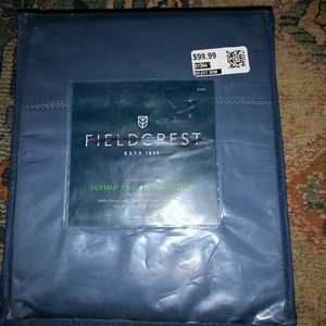 Brand New King Sheets Dark Blue! Field crest 🔆